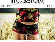 Tablet Screenshot of berlin-underwear.com